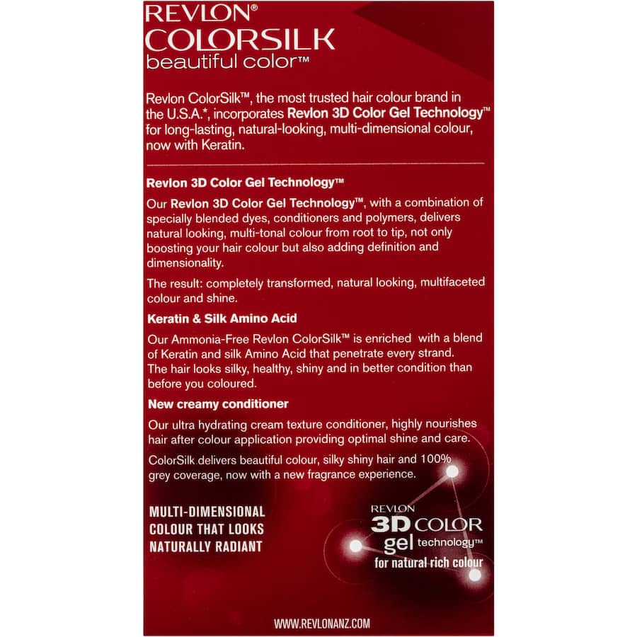 Revlon Hair Colour 32 Dark Mahogany Brown 1ea
