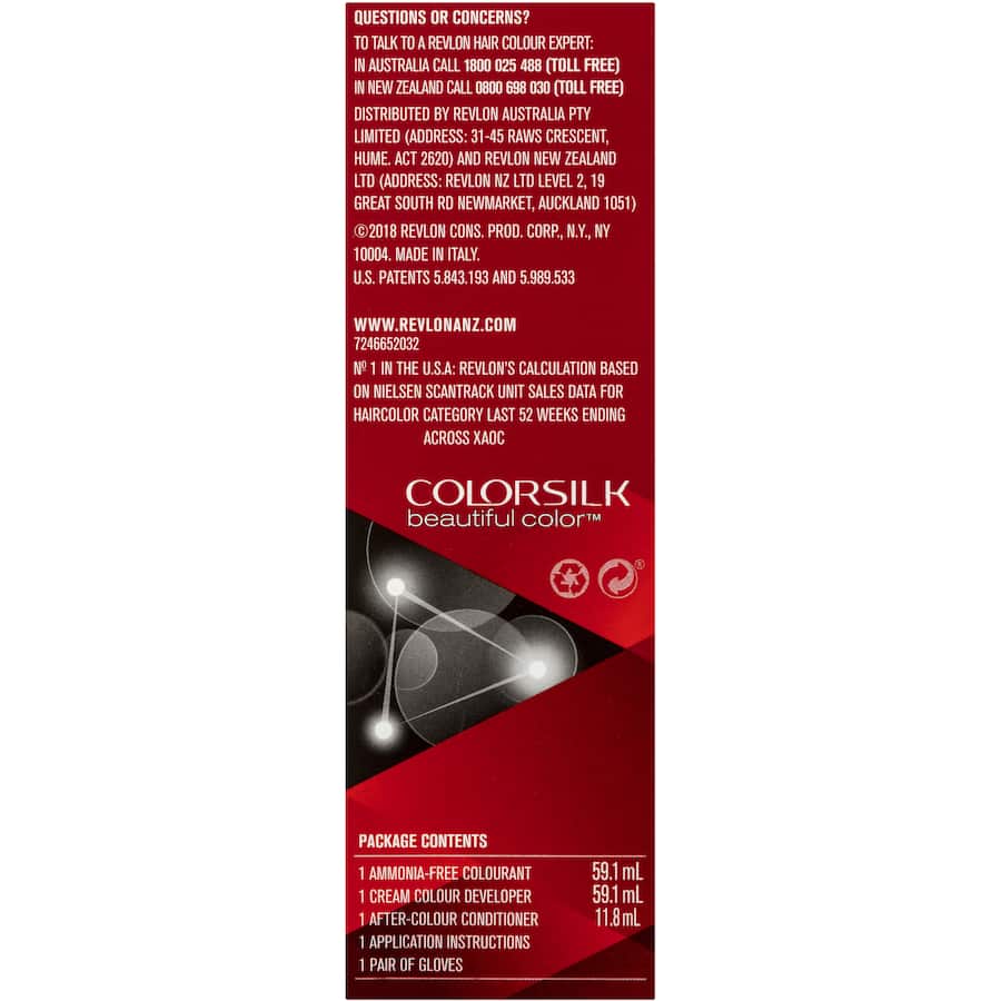 Revlon Hair Colour 32 Dark Mahogany Brown 1ea