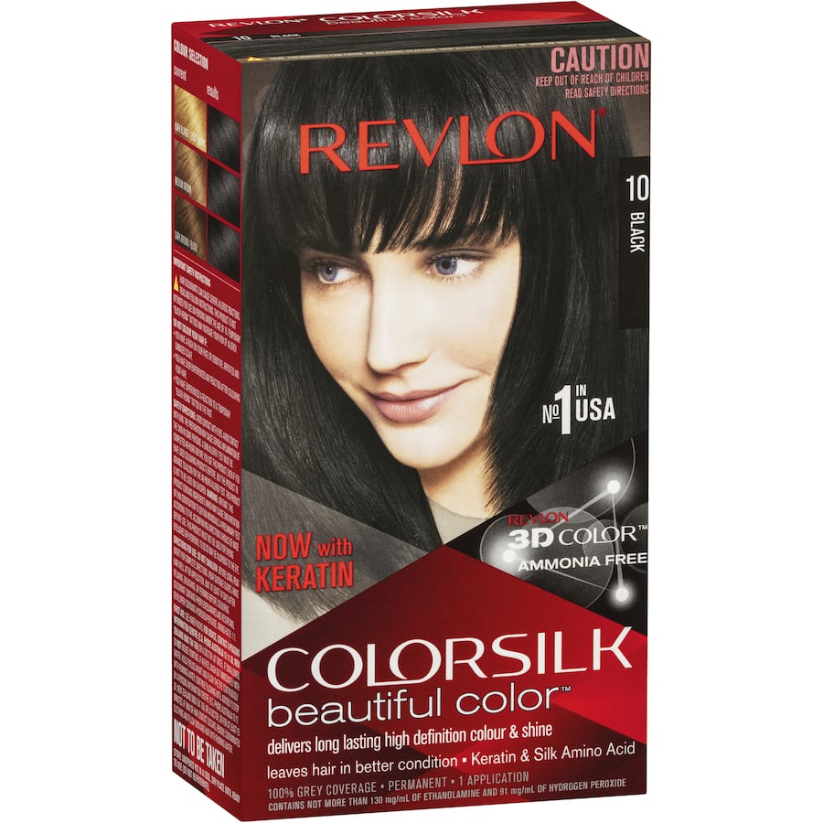 Revlon Hair Colour 10 Black 1ea
