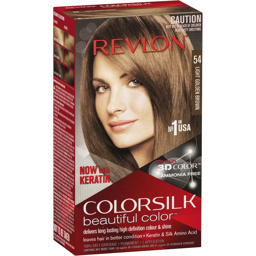 Revlon Hair Colour 54 Light Golden Brown 1ea