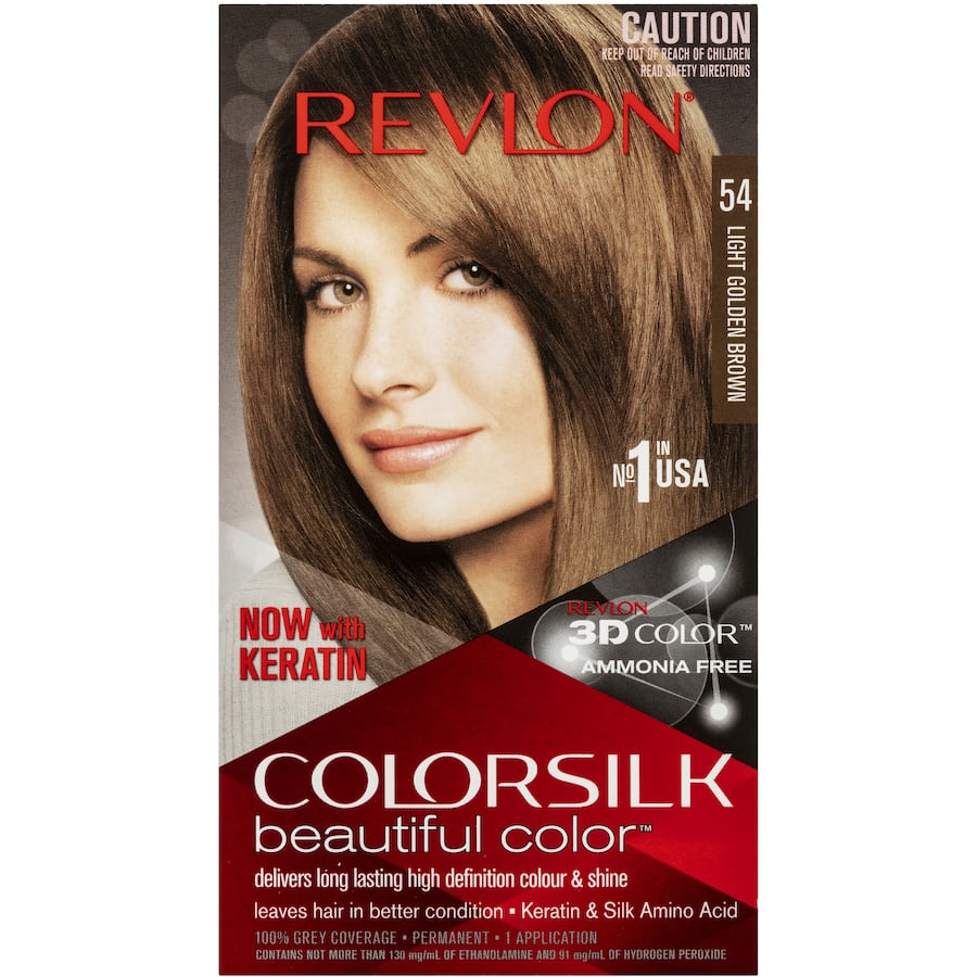 Revlon Hair Colour 54 Light Golden Brown 1ea