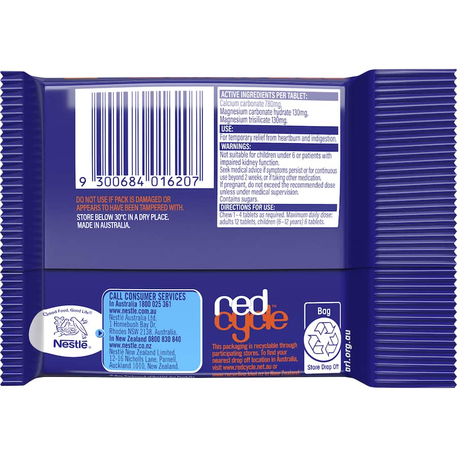 Quick-eze Antacid Original Tablets 60 pack