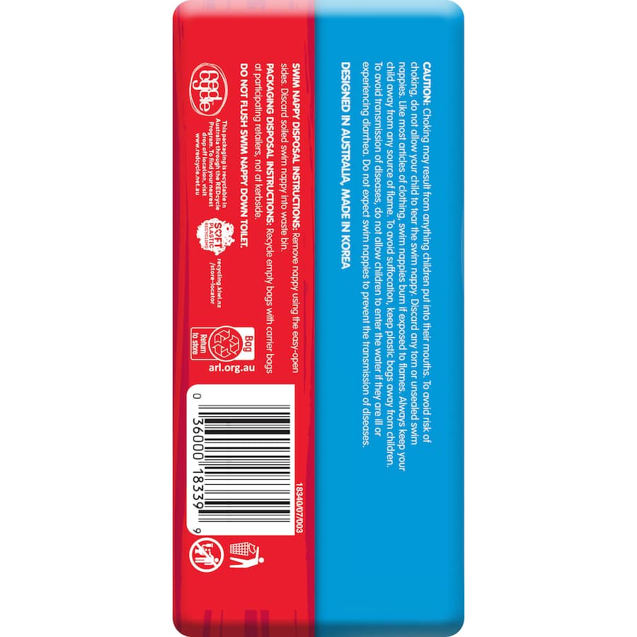 Huggies Little Swimmers Swimpants Large (14+kg) 10pack