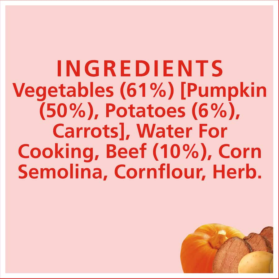 Watties Stage 2 Baby Food Pumpkin Potato & Beef 120g