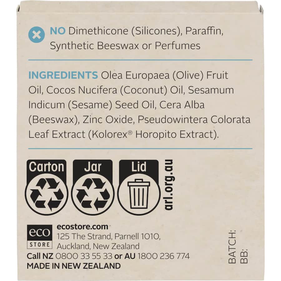 Ecostore Baby Cream Nappy Balm 60mL