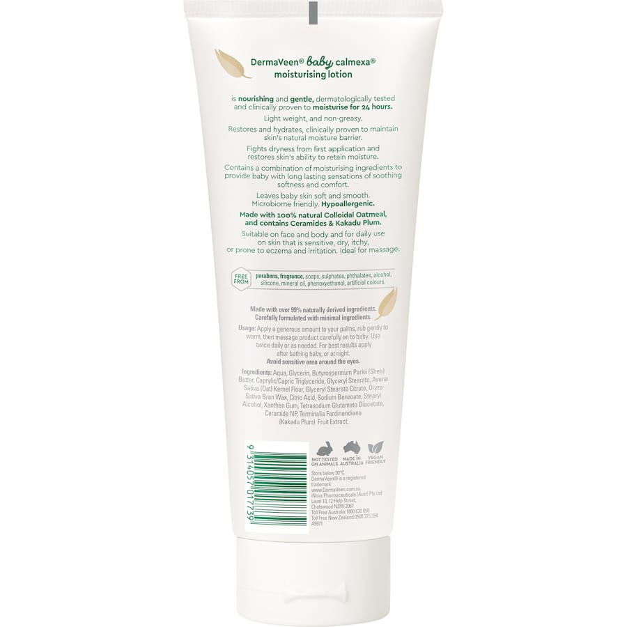 Dermaveen Moisturising Lotion Baby Calmexa 250mL