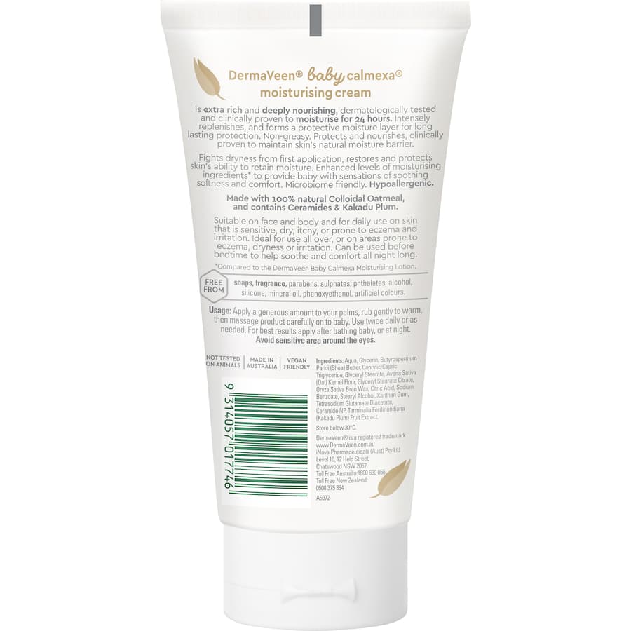 Dermaveen Baby Moisturising Cream Calmexa Extra Rich 150g