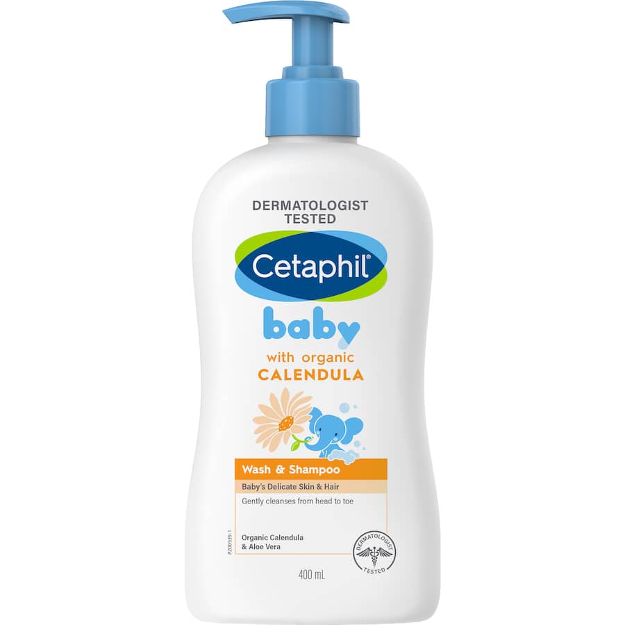 Cetaphil Baby Gentle Wash & Shampoo Calendula 400mL