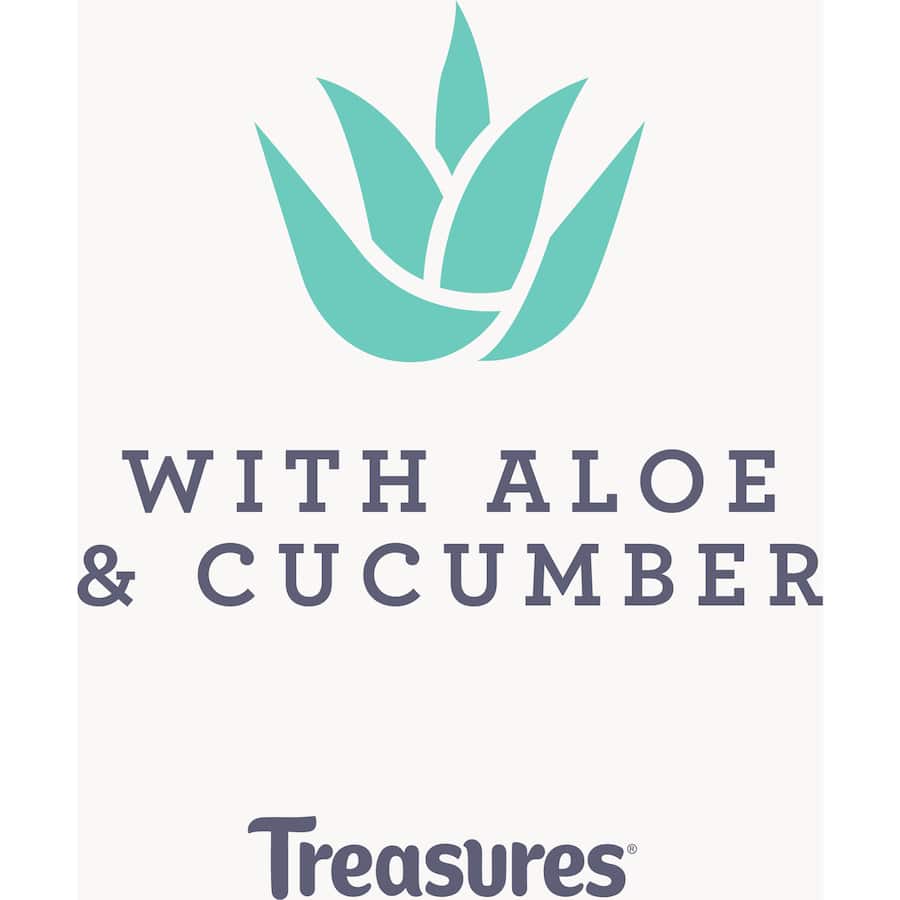 Treasures Baby Wipes Cucumber & Aloe 80pack