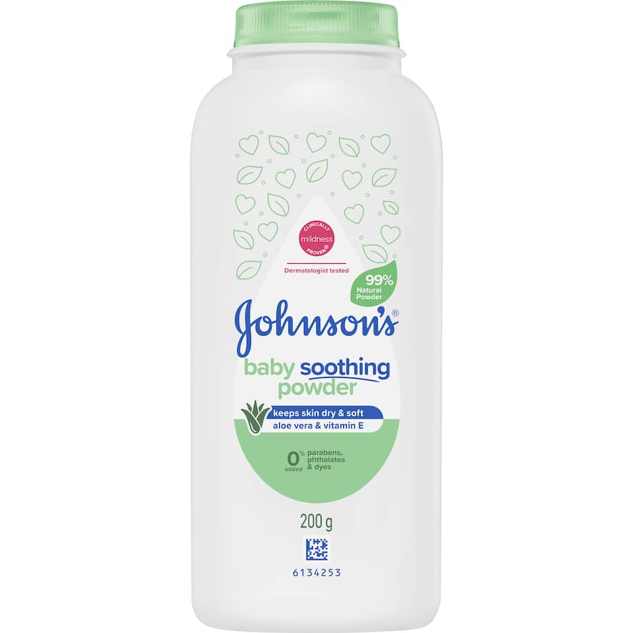 Johnsons Baby Powder Aloe Vera & Vitamin E Each 200g