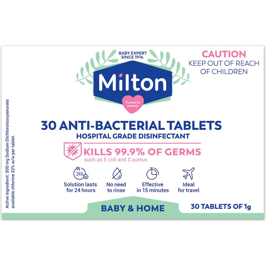 Milton Steriliser Tablets 30pack