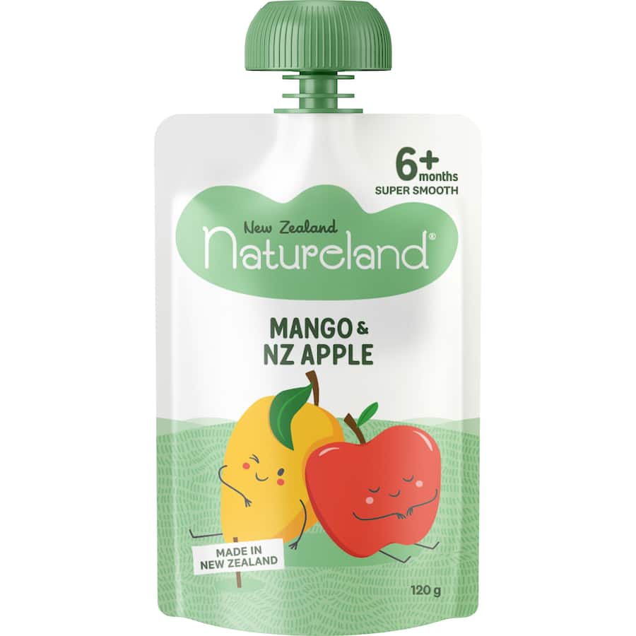 Natureland Baby Food Mango & Apple 120g