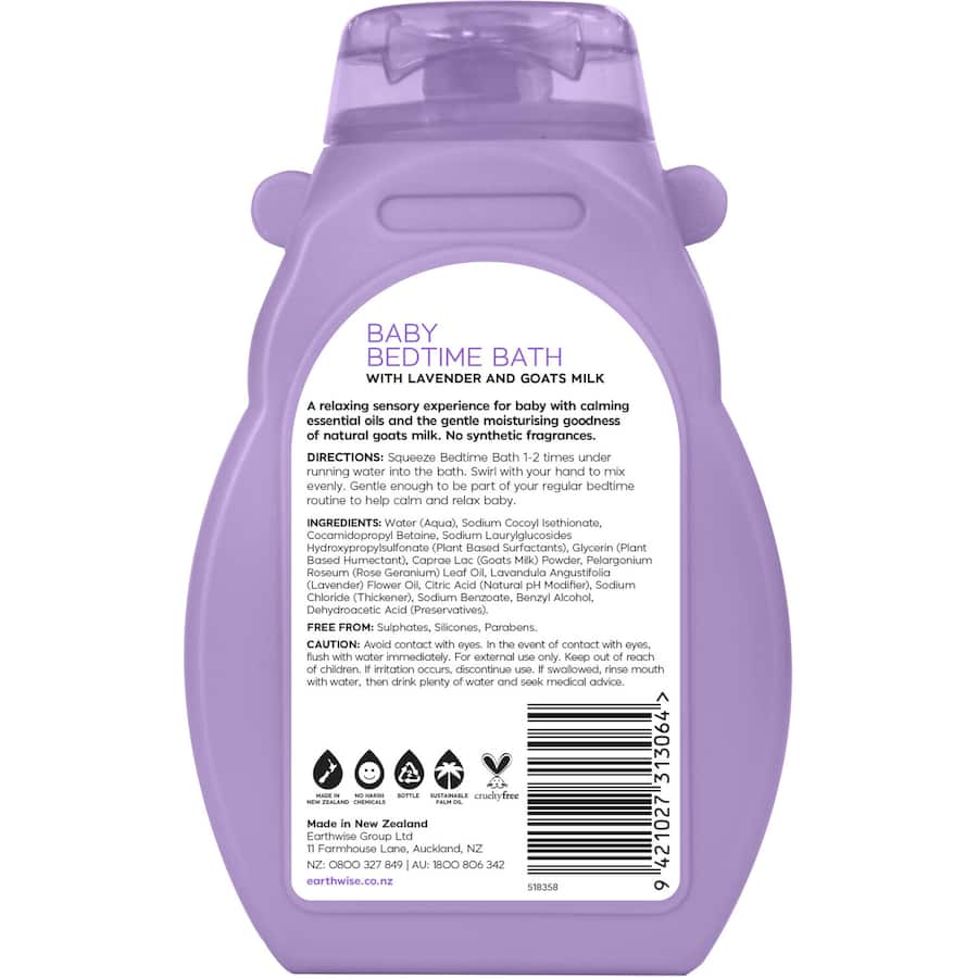 Nourish Baby Bath Bedtime 275mL