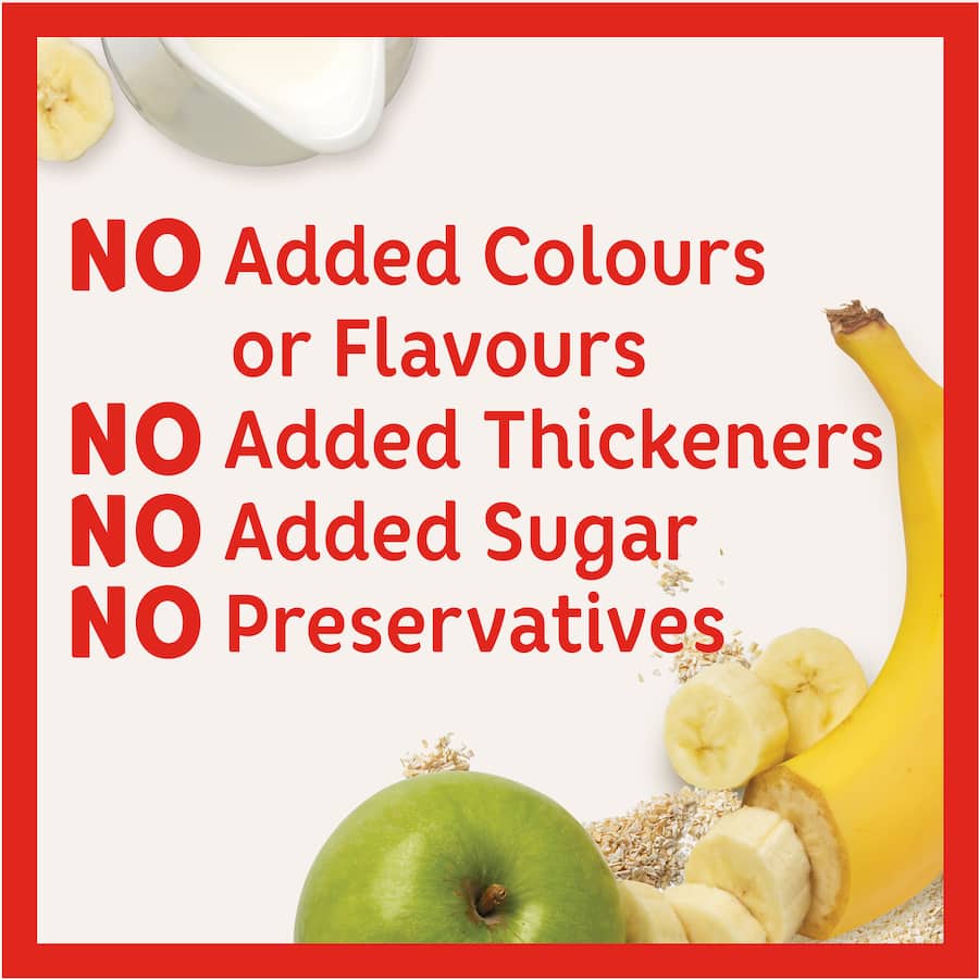 Wattie's Baby Food 6+ Months Banana & Apple Porridge Pouch 120g