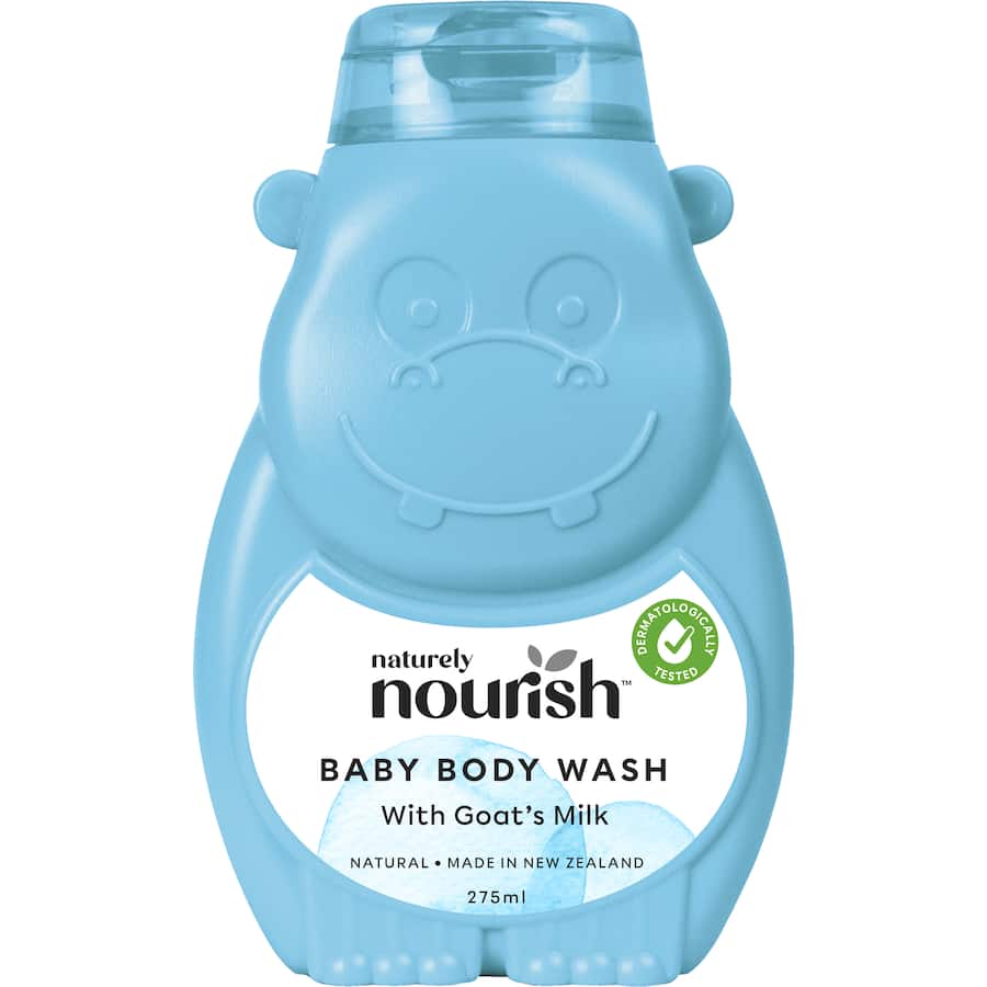 Nourish Baby Body Wash Goats Milk 275mL