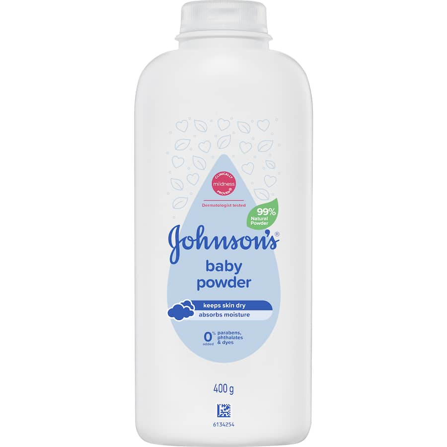 Johnsons Baby Powder 99% Natural Powder 400g