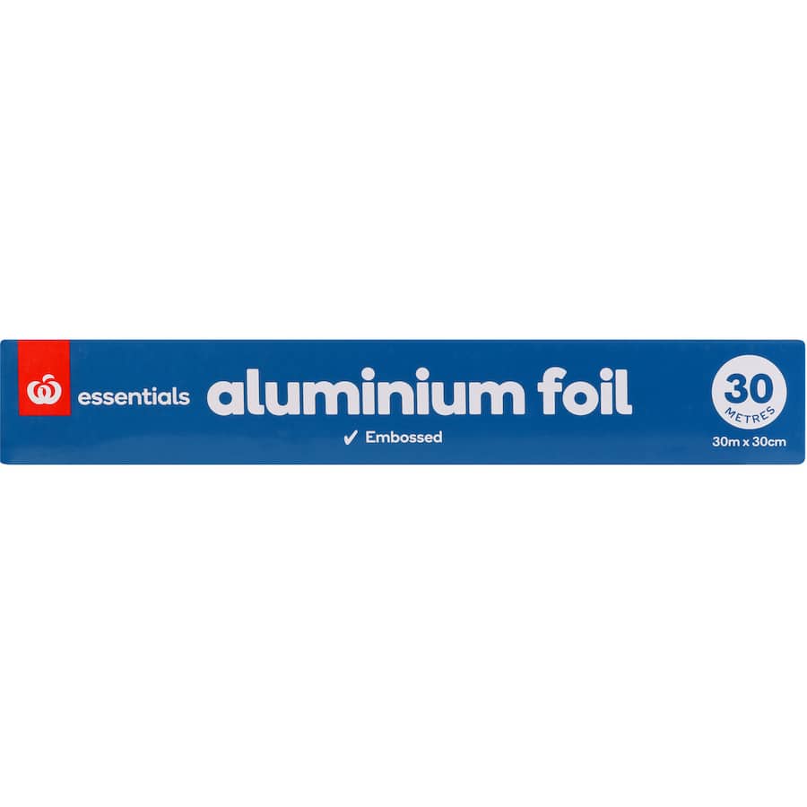 Essentials Foil Aluminium 30cm Wide Box 30m x 30cm wide