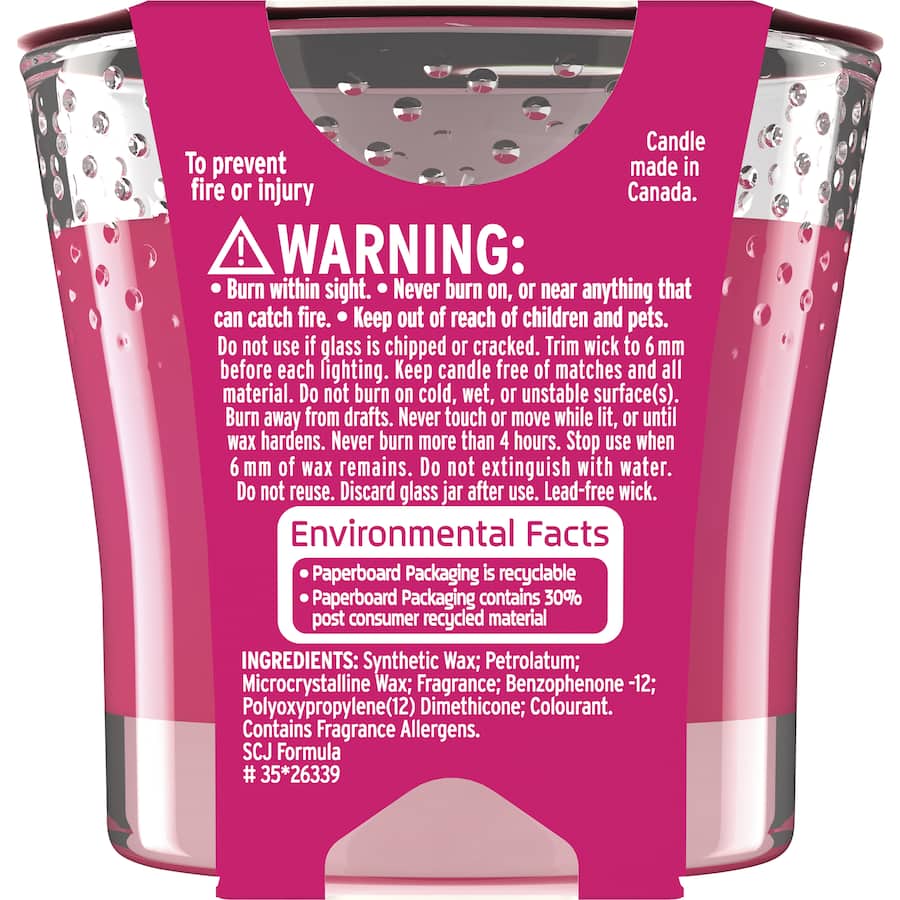 Glade Candle Limited Edition 96g