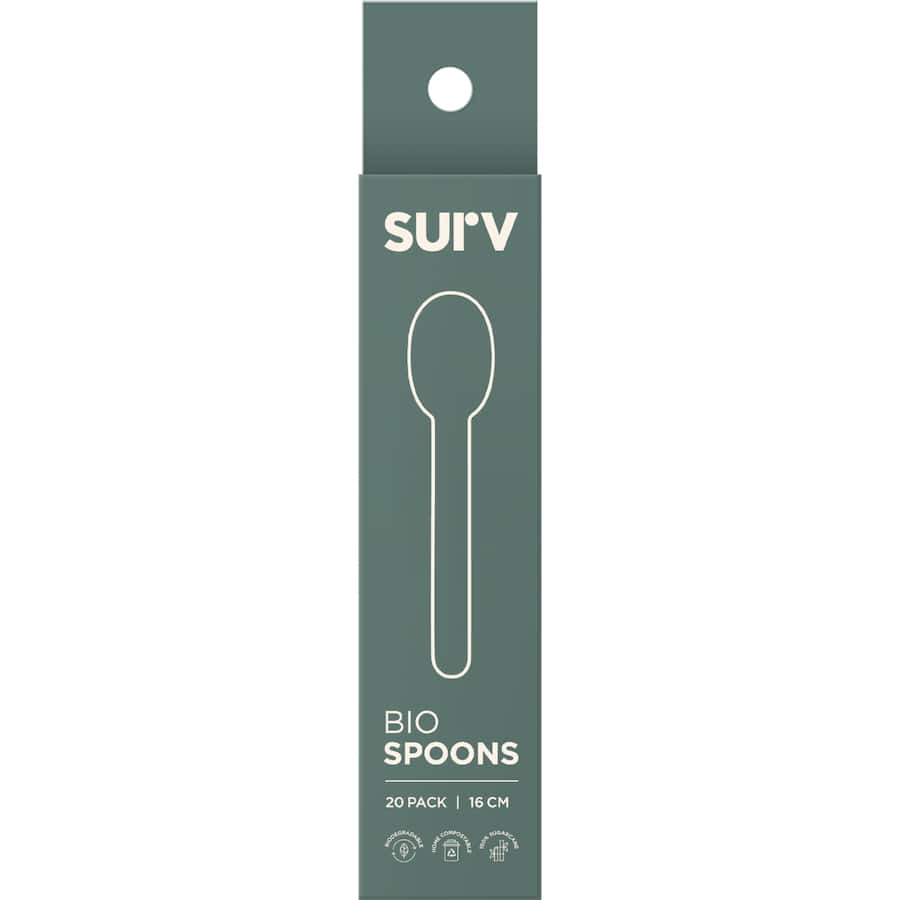 Surv. Biodegradable Spoons 20pack