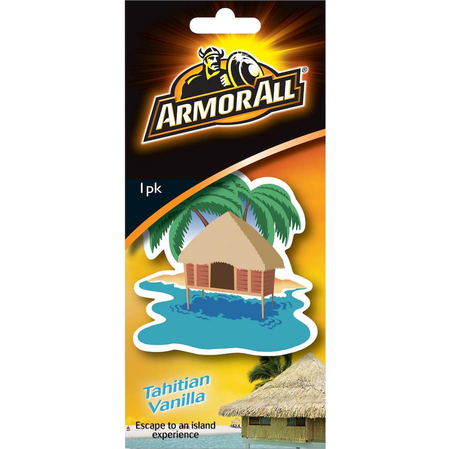 Armor All Car Freshener Tahitian Vanilla 1pack