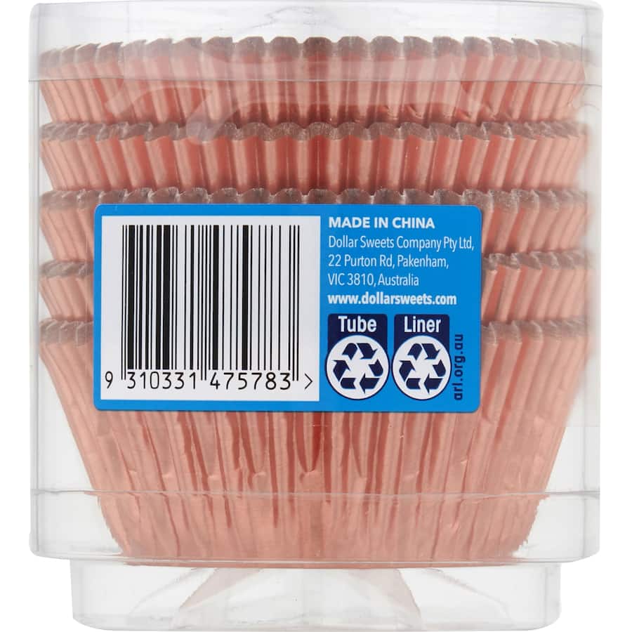 Dollar Sweets Large Patty Pans Foil 100pack