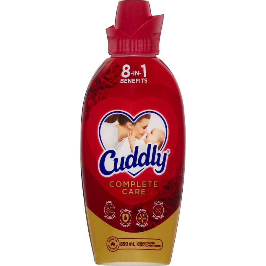 Cuddly Complete Care Fabric Conditioner Rose 850mL