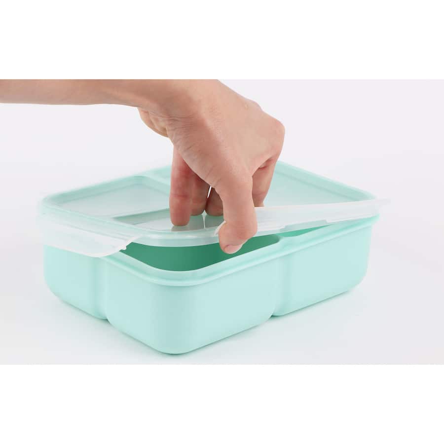 Decor Go Bento Lunch Box Triple Split 1.4L