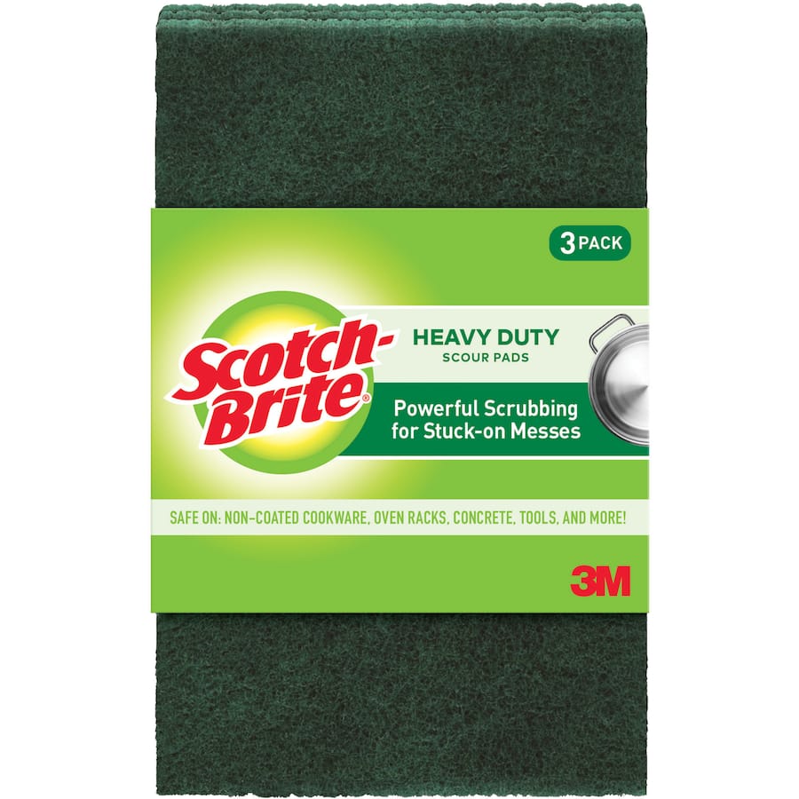 Scotch Brite Scourer Heavy Duty 3pack