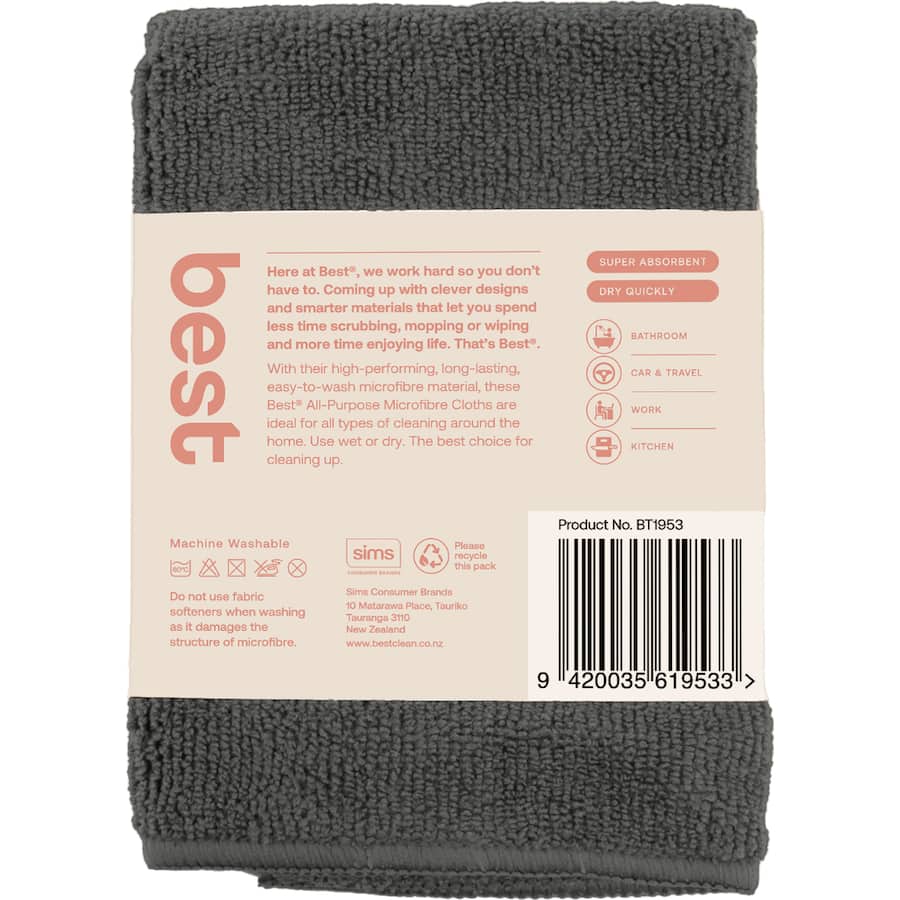 Best Microfibre Cloth All Purpose 2pack