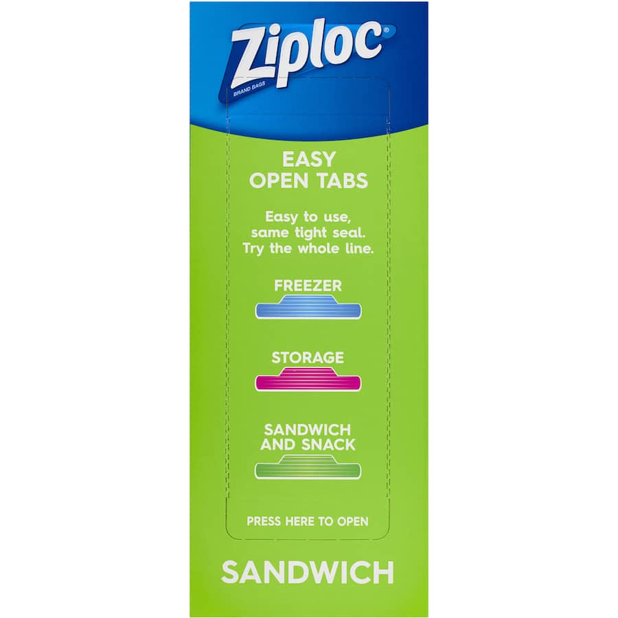 Ziploc Sandwich Bags 100pack