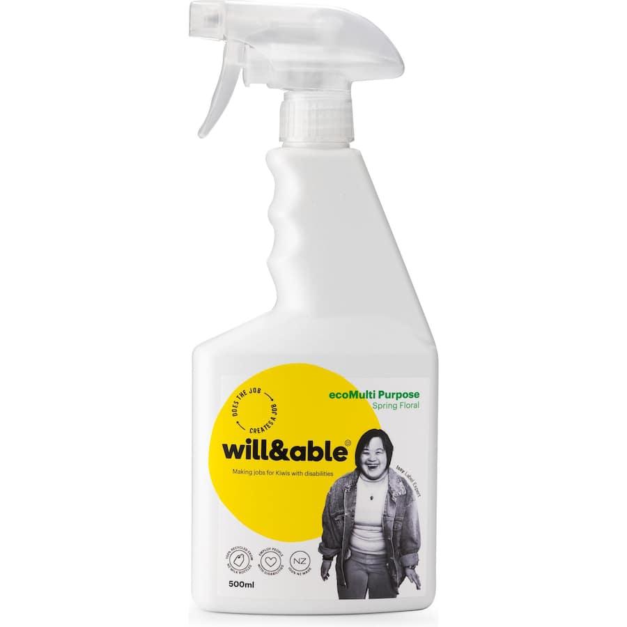 Will & Able Eco Multi-purpose Cleaner Spring Floral Trigger 500mL