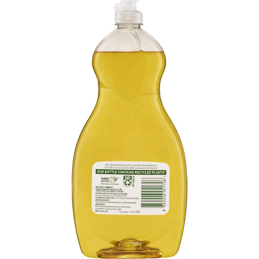 Palmolive Dishwash Liquid Antibacterial Lemon Value Pack 1.3L