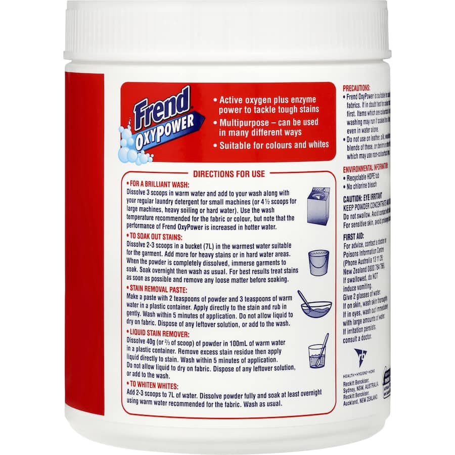Frend Laundry Soaker Oxy Power Stain Remover Powder 1kg
