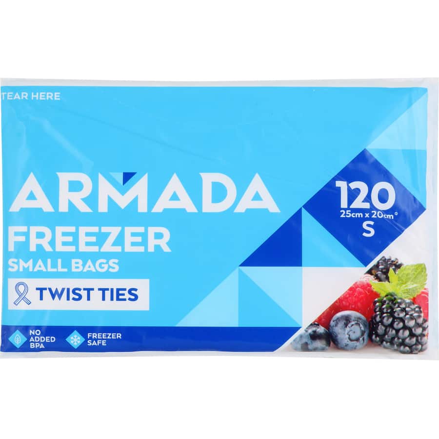 Armada Freezer Bags Small 120pack