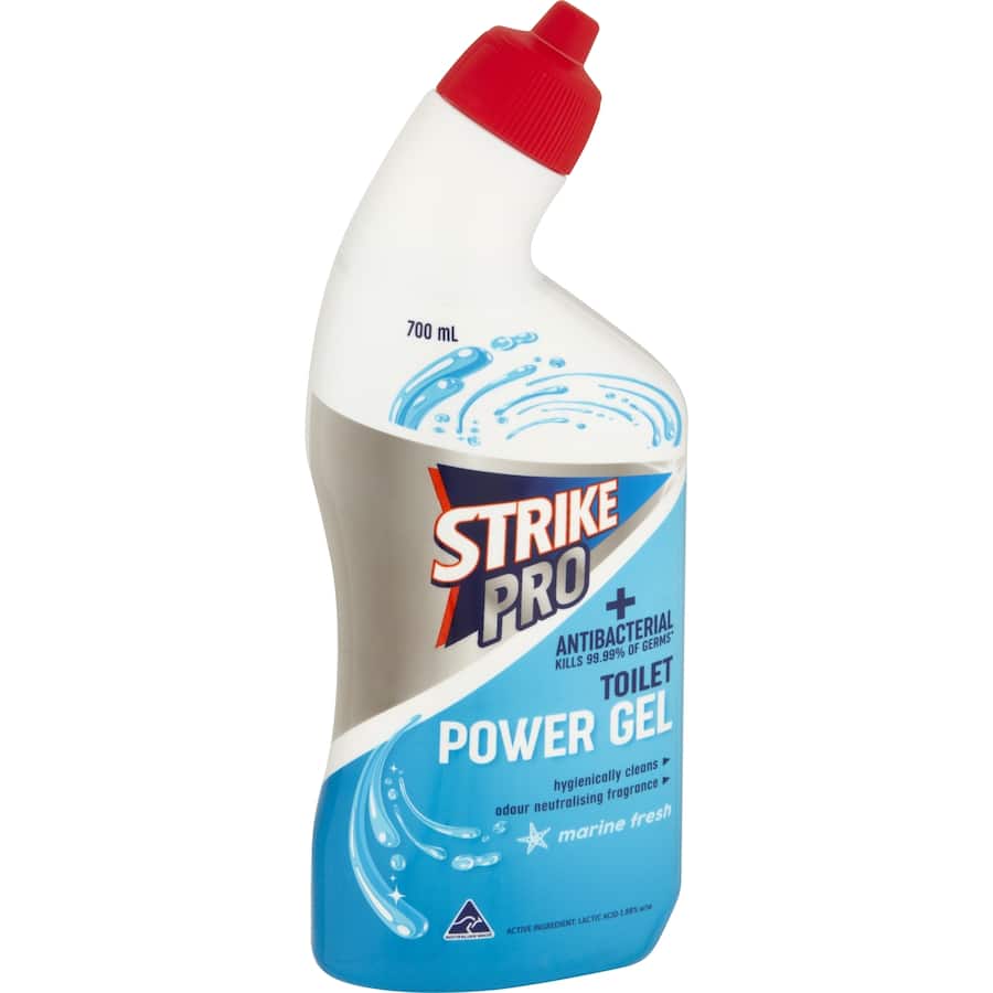 Strike Pro Toilet Cleaner Marine Fresh Gel 700mL