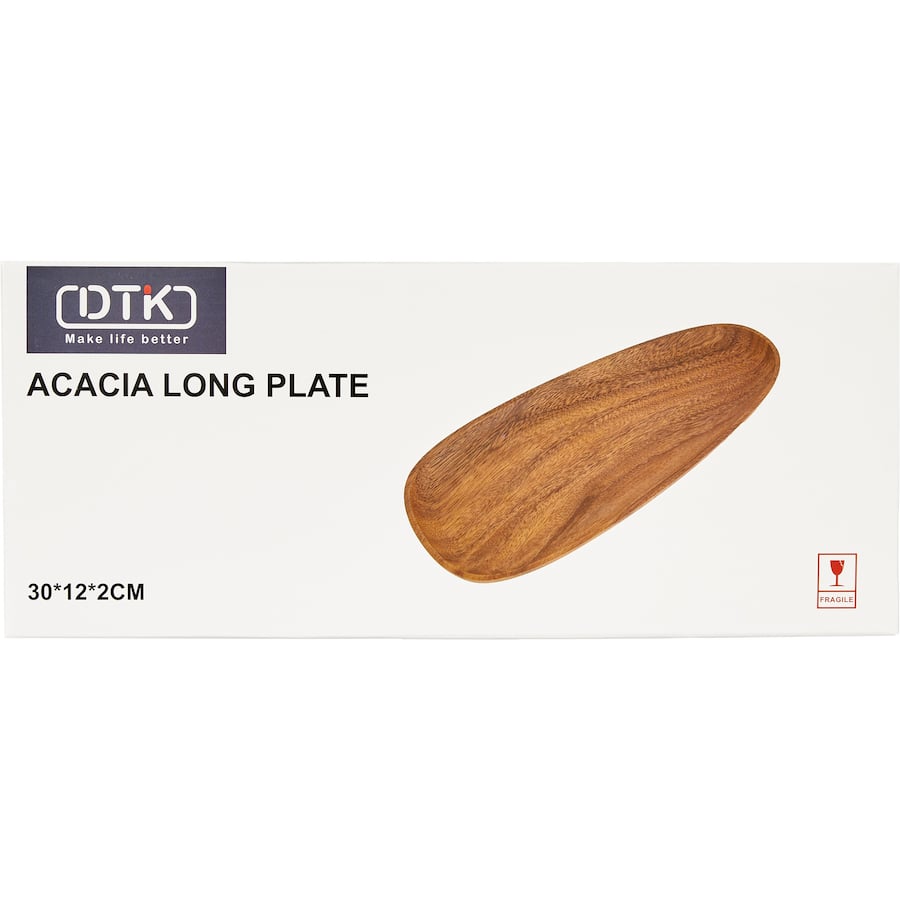 Acacia Wood Long Plate