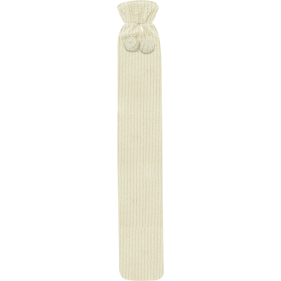 Toasty Hot Water Bottle Long With Cover 2l Assorted Each