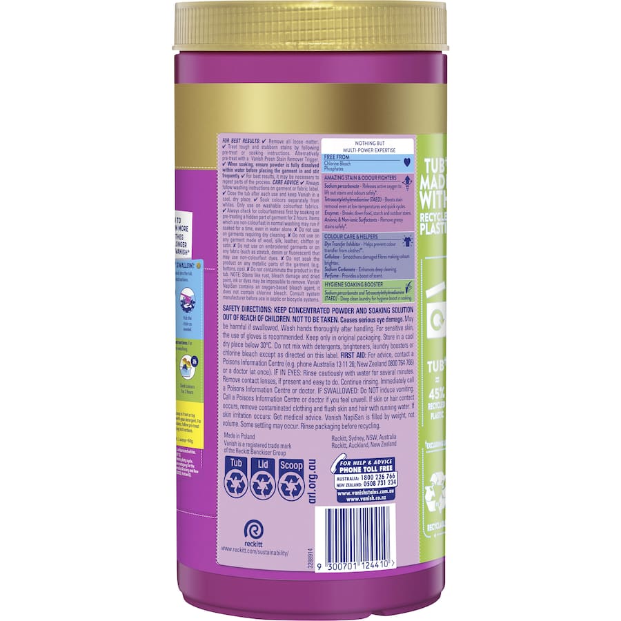 Vanish Napisan Gold Multipower Stain Remover Powder 2kg