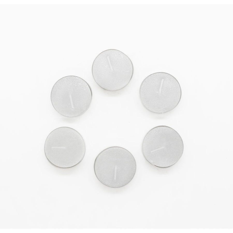 Essentials Tealight Candles Unscented 5 Hr 48pack