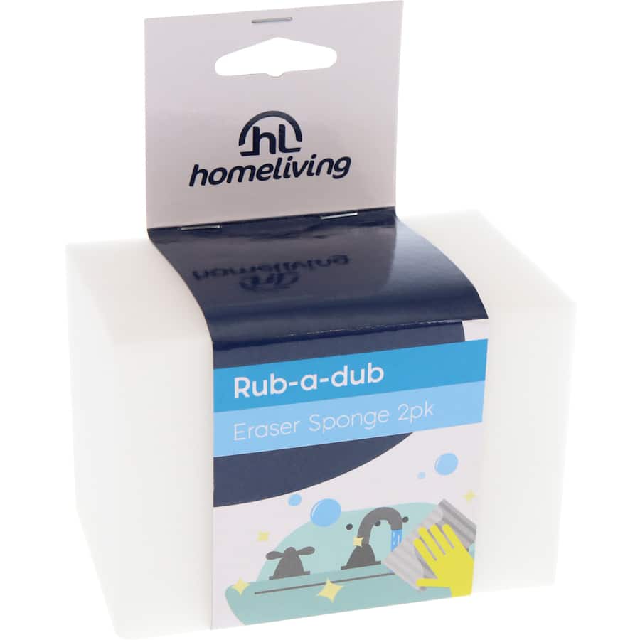 Homeliving Eraser Sponge General Purpose 2pack