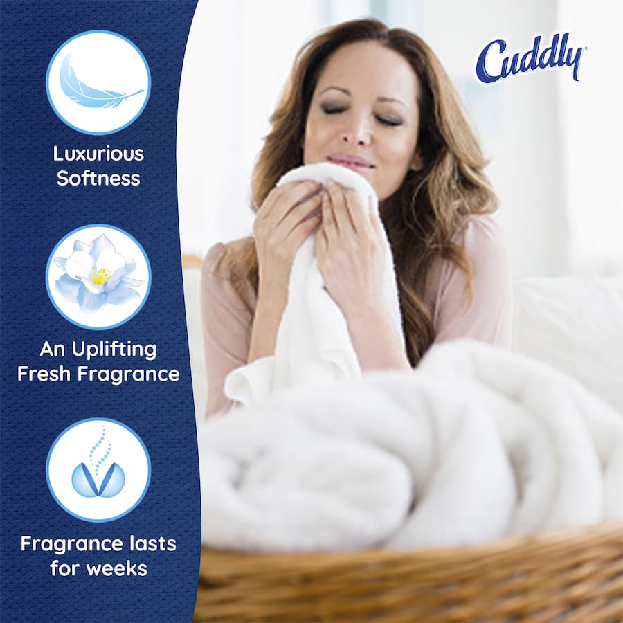 Cuddly Fabric Softener Classic Fresh Pouch 300mL