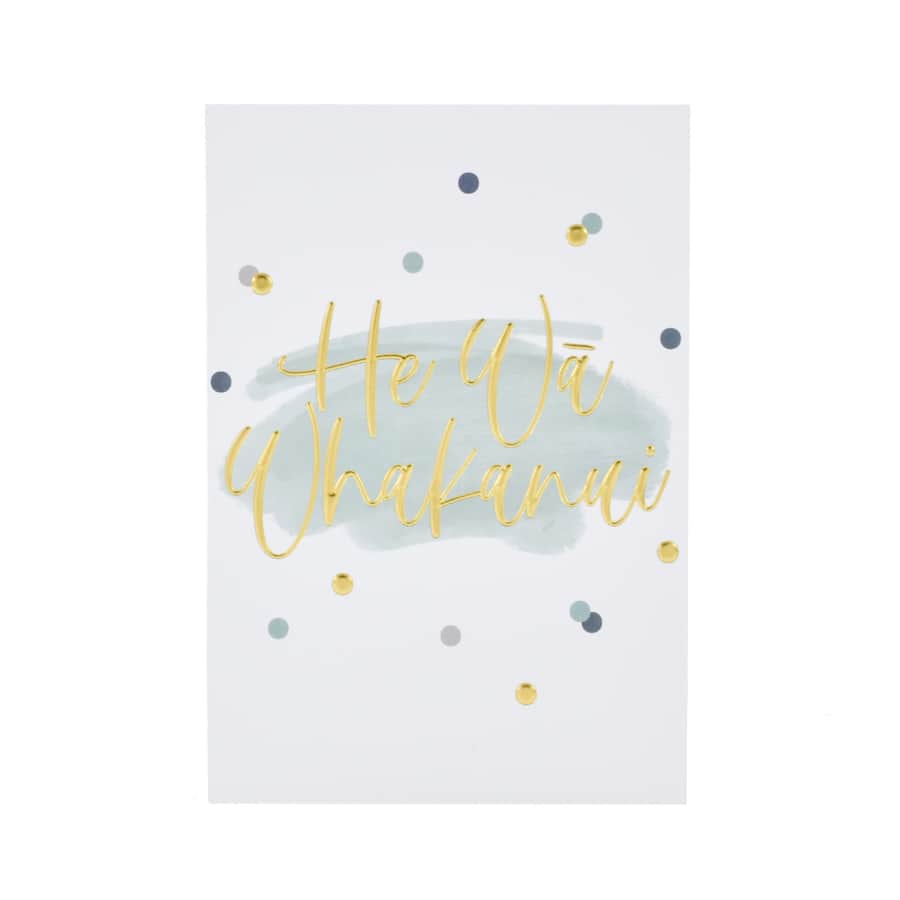 He Wa Whakanui Greeting Card