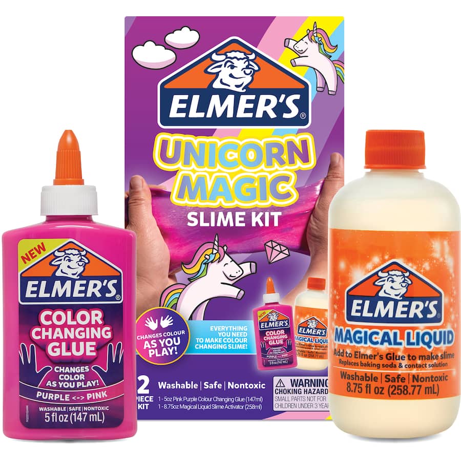 Elmers Slime Kit Unicorn Magic 2pack