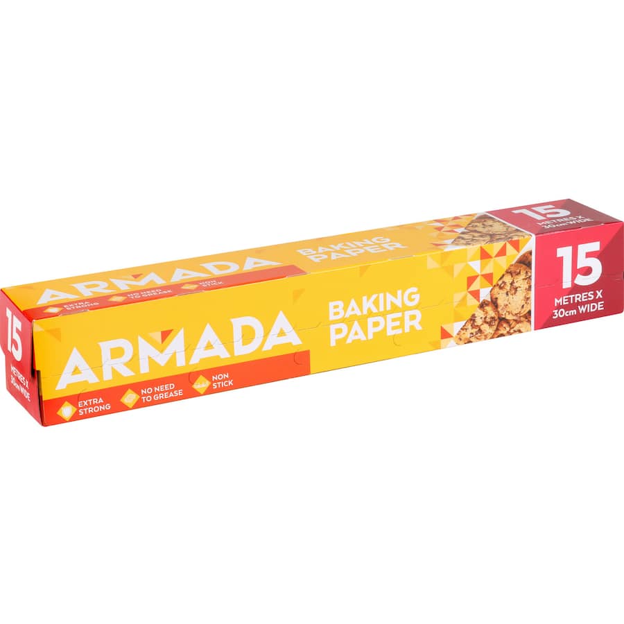 Armada Baking Paper Box 15m x 30cm wide