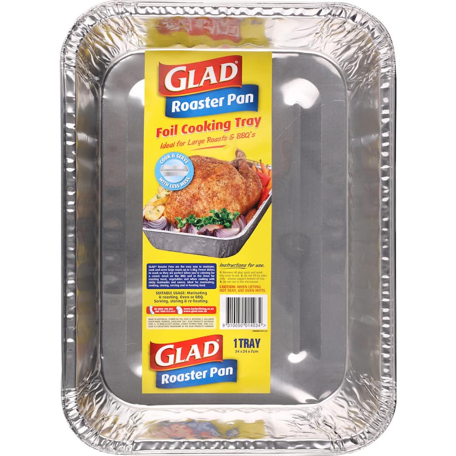 Glad Foil Tray Roasting Aluminium