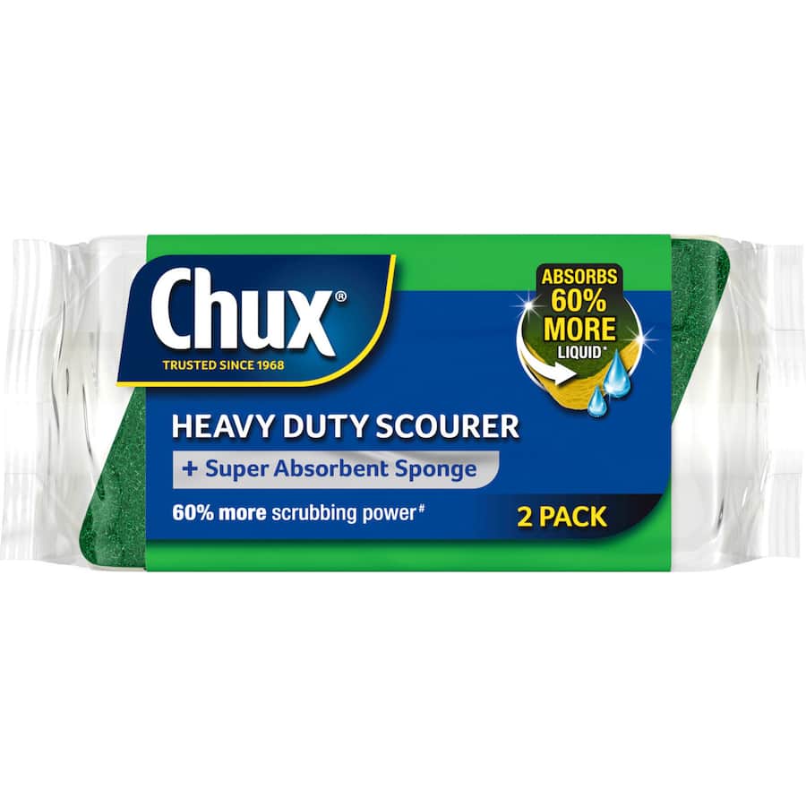Chux Scourer Heavy Duty 2pack