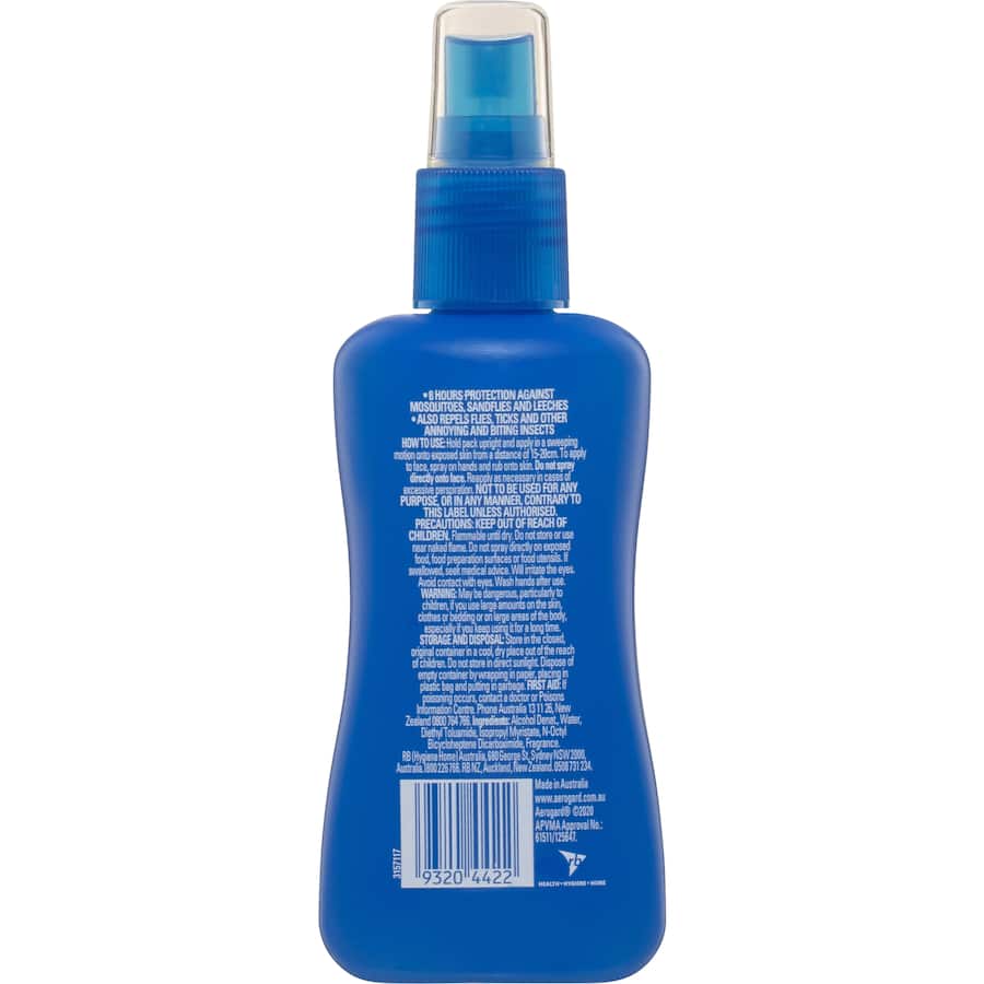 Aerogard Insect Repellent Tropical Strength Pump Spray 135mL