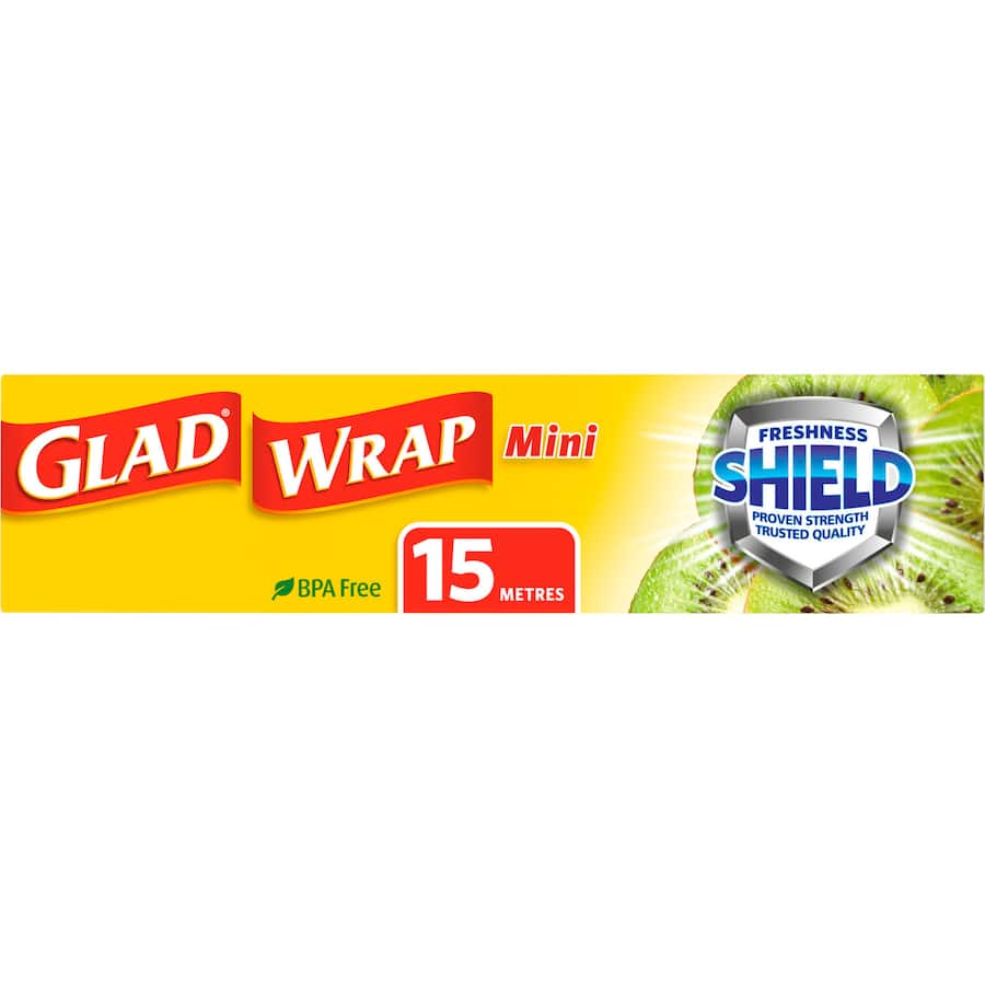 Glad Plastic Wrap Cling Mini Box 15m