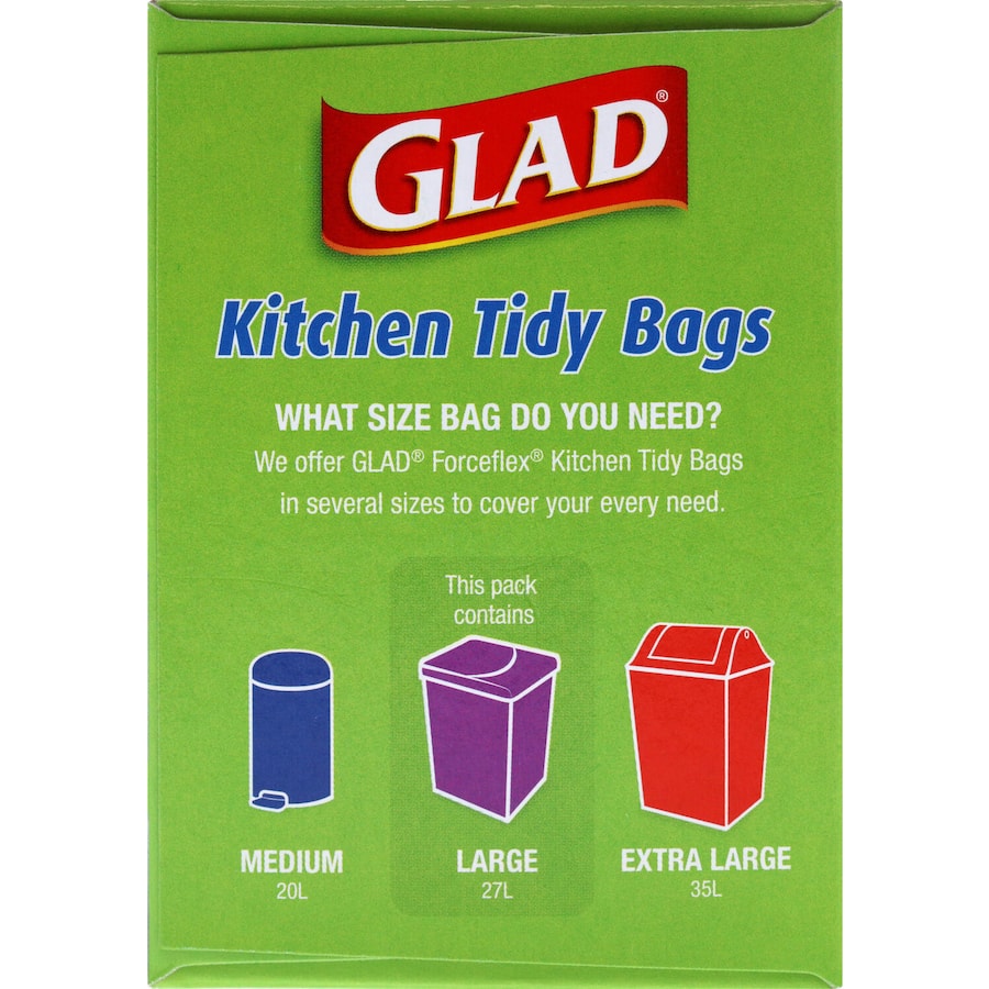 Glad Bin Liners Drawstring Large 16pack