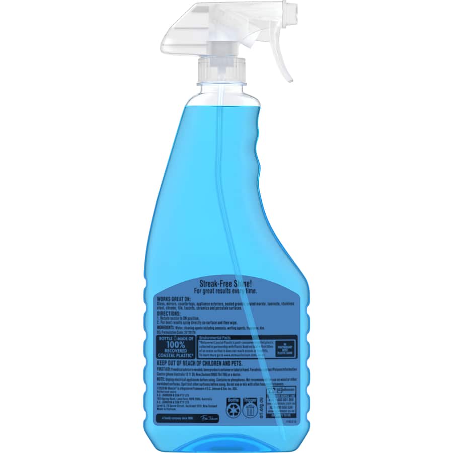 Mr Muscle Glass Cleaner Blue Trigger 500mL